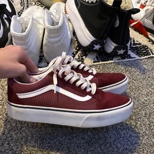 Vans old skool platform